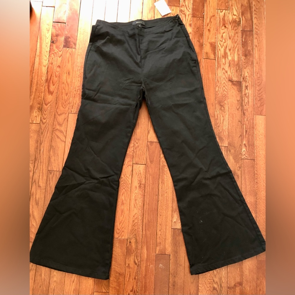 Plus Size High-Rise Flare Pants